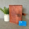 Leather Book Cover A5 Goat BCDA5 Compendium Folder Diary Kindle iPad Mini Tablet