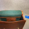 Leather Bag 9" Wide Satchel S9 Shoulder Bag iPad Mini Billy Goat Designs - Image 9