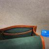 Leather Bag 9" Wide Satchel S9 Shoulder Bag iPad Mini Billy Goat Designs - Image 8
