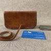 Leather Tobacco Pouch 50gm String Closure (WTP) - Image 2