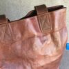 Leather Tall Tote Bag T-TOTE Laptop Shopping Shoulder Bag - Image 3