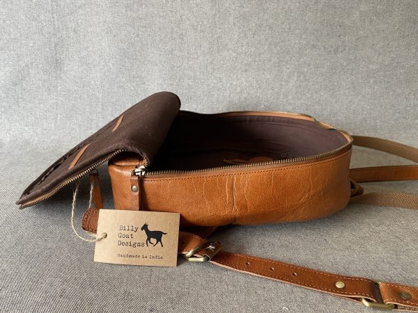 Leather Backpack 12” Tall BR12 Zip-around iPad - Image 11