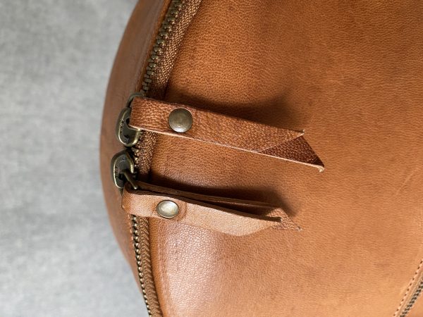 Leather Backpack 12” Tall BR12 Zip-around iPad - Image 4